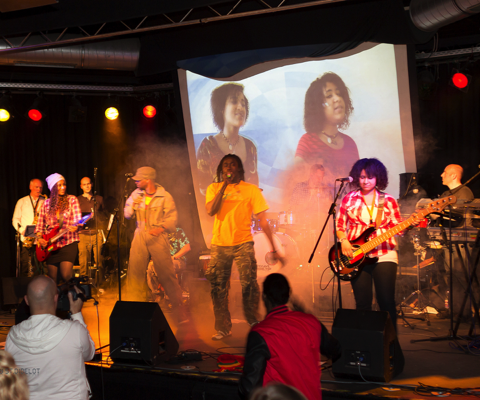 Adama Sunshine and Band live